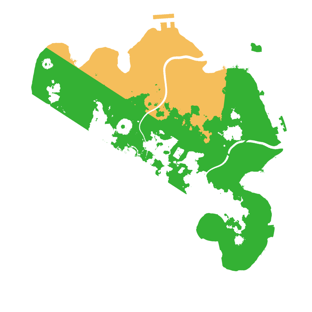 Biome Rust Map: Procedural Map, Size: 3000, Seed: 14934