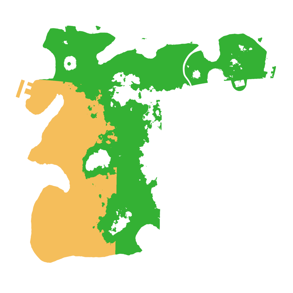 Biome Rust Map: Procedural Map, Size: 3250, Seed: 115935