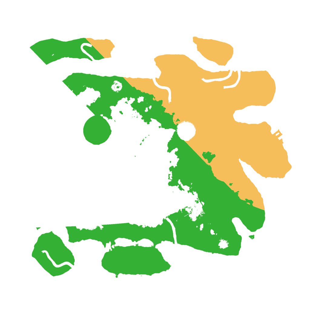 Biome Rust Map: Procedural Map, Size: 3000, Seed: 1888476434