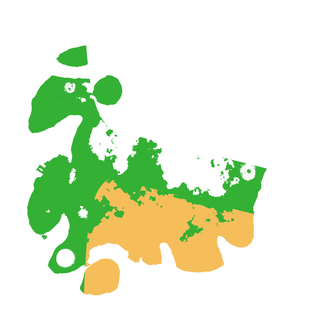 Biome Rust Map: Procedural Map, Size: 3000, Seed: 1152354237