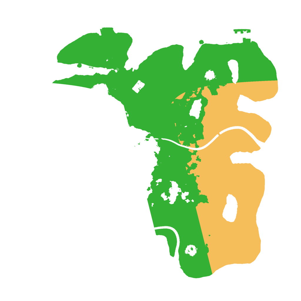 Biome Rust Map: Procedural Map, Size: 2700, Seed: 860044434