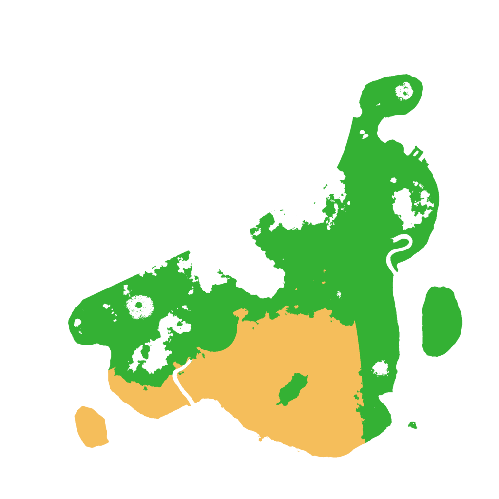 Biome Rust Map: Procedural Map, Size: 3000, Seed: 1767307575