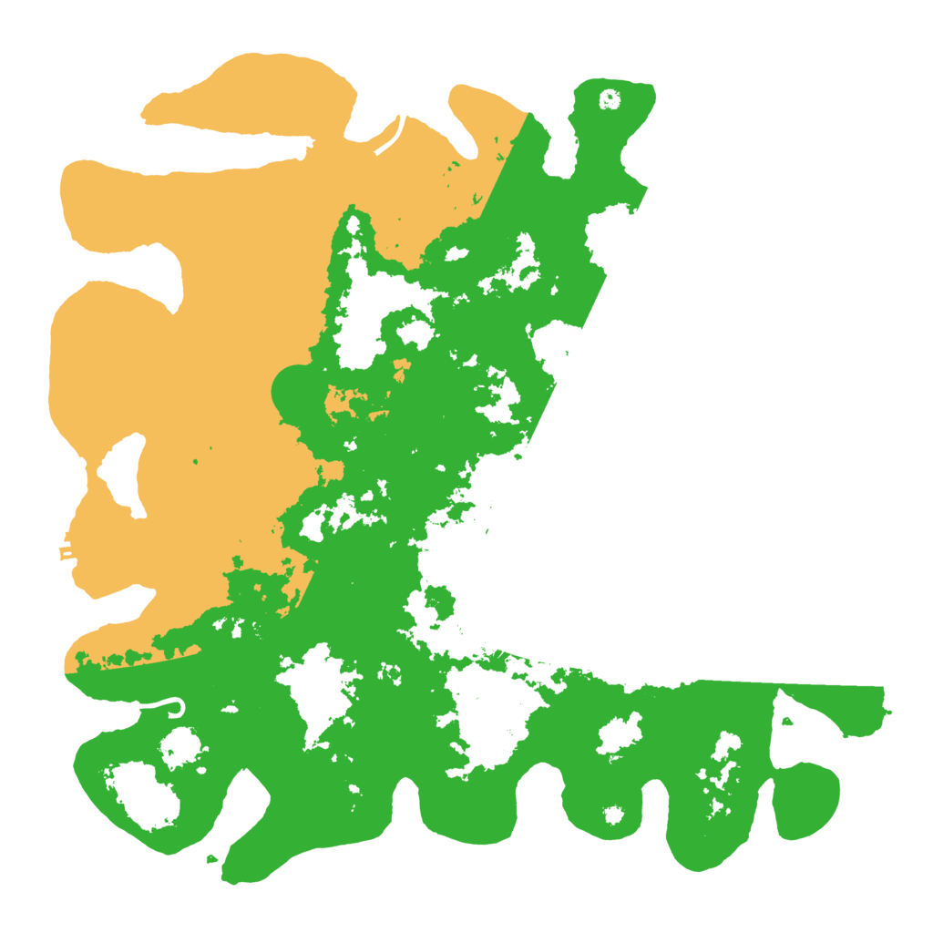 Biome Rust Map: Procedural Map, Size: 4500, Seed: 40351702