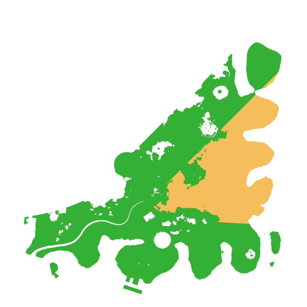 Biome Rust Map: Procedural Map, Size: 3250, Seed: 1835721255