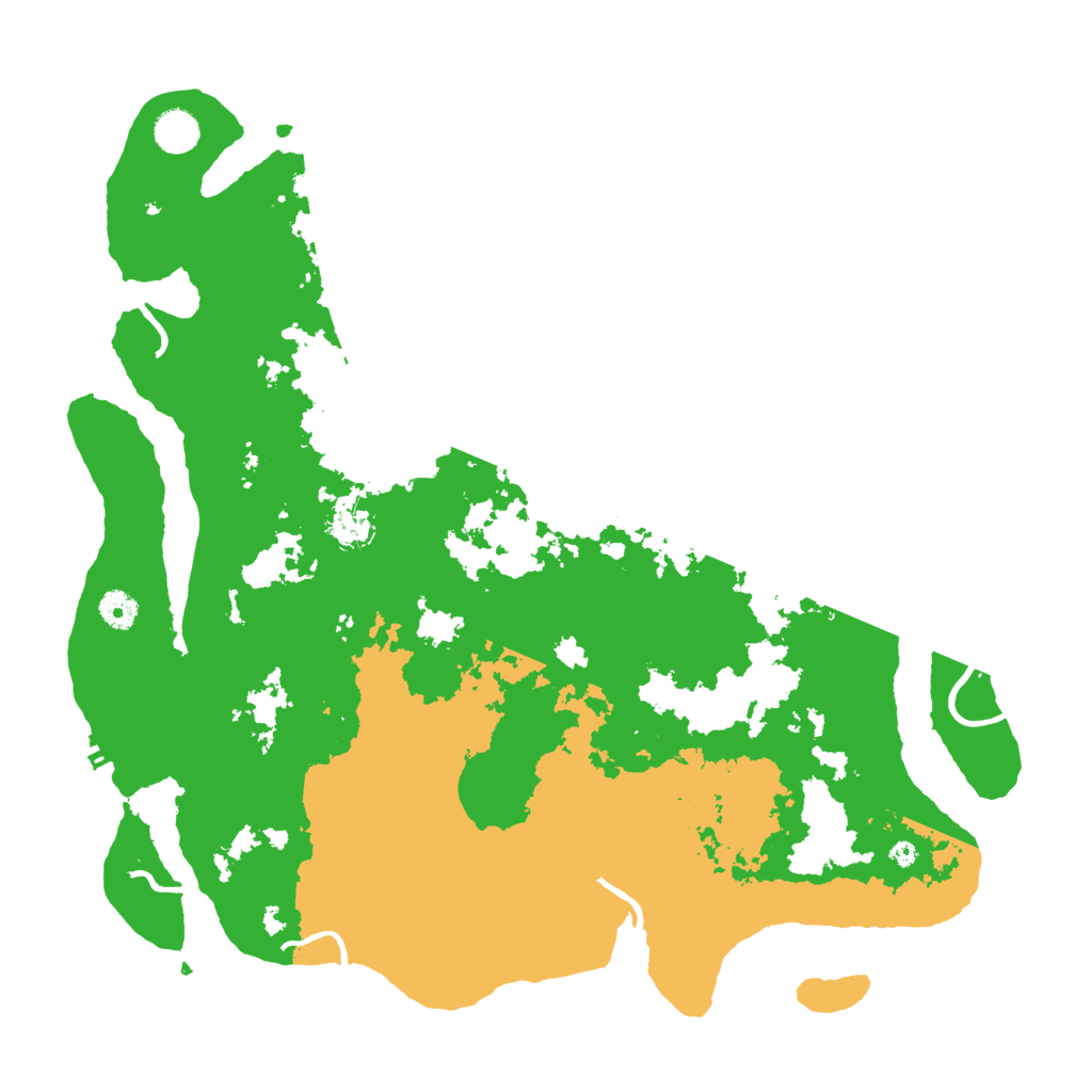 Biome Rust Map: Procedural Map, Size: 4300, Seed: 512979903