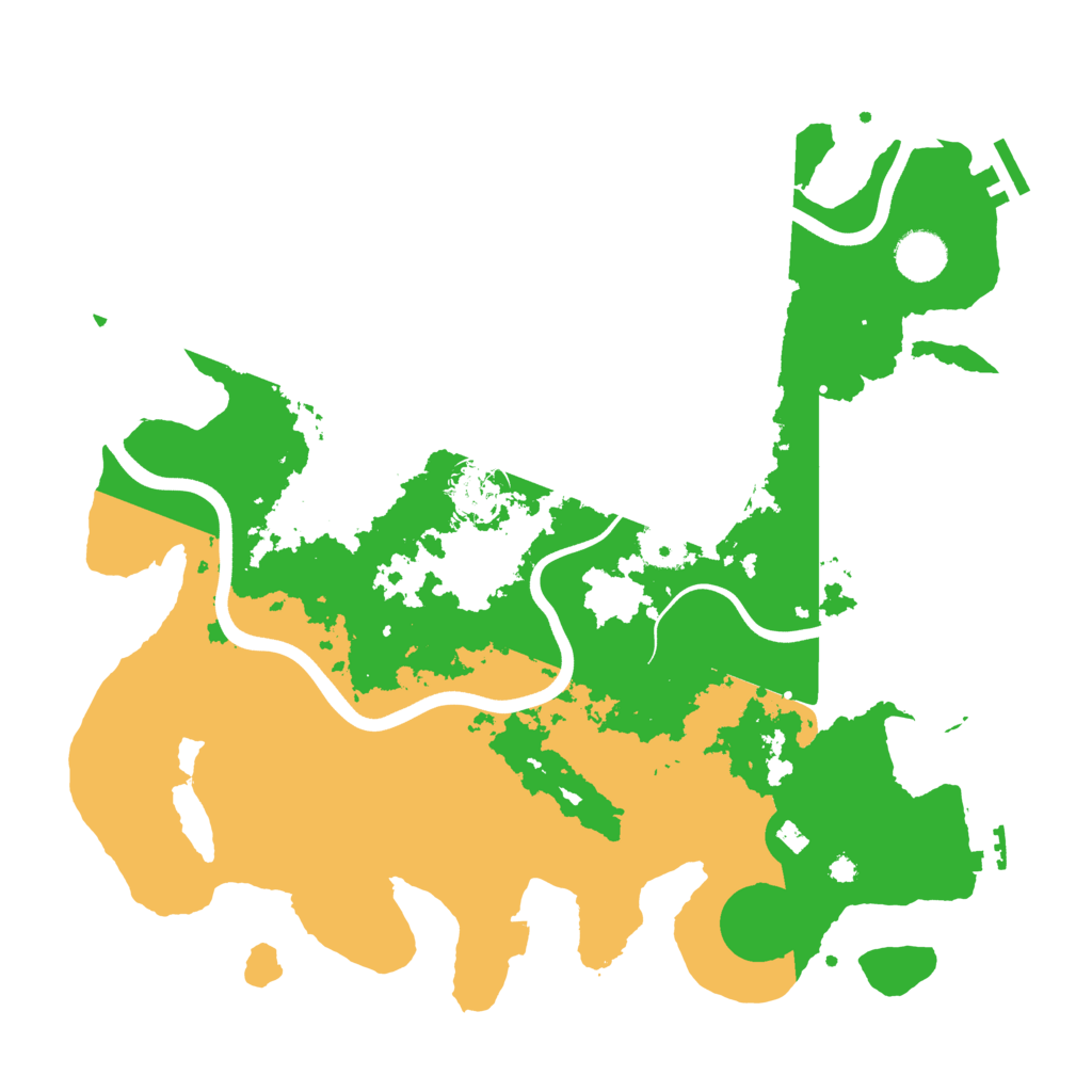 Biome Rust Map: Procedural Map, Size: 3750, Seed: 94766186