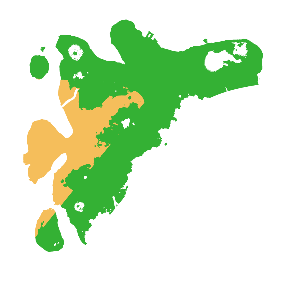 Biome Rust Map: Procedural Map, Size: 3000, Seed: 17892