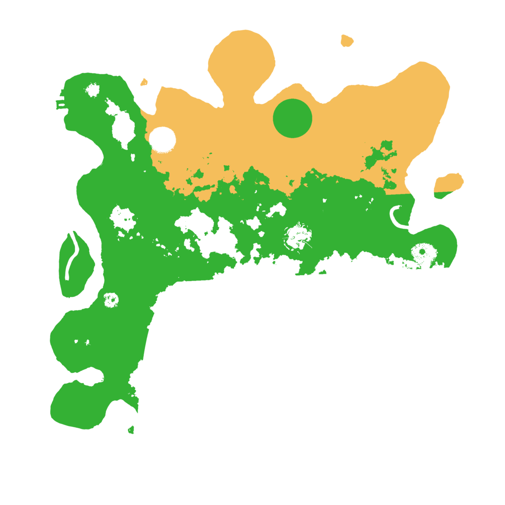 Biome Rust Map: Procedural Map, Size: 3400, Seed: 32143786