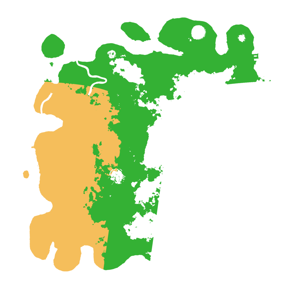 Biome Rust Map: Procedural Map, Size: 3750, Seed: 70242637