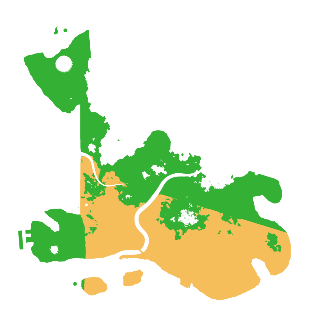 Biome Rust Map: Procedural Map, Size: 3450, Seed: 94606694