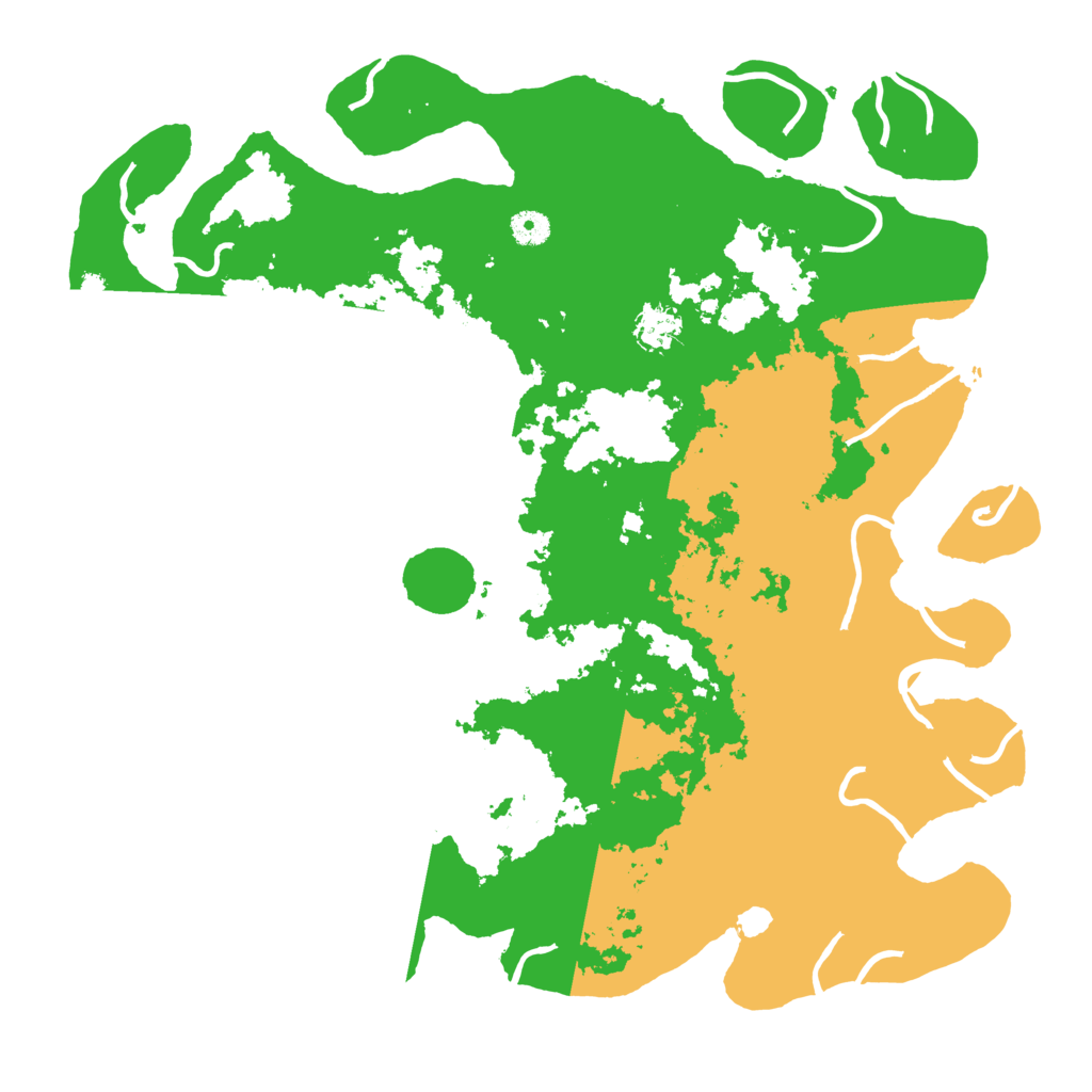 Biome Rust Map: Procedural Map, Size: 4400, Seed: 62630023