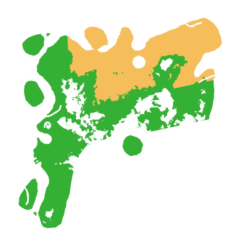 Biome Rust Map: Procedural Map, Size: 3450, Seed: 79772971