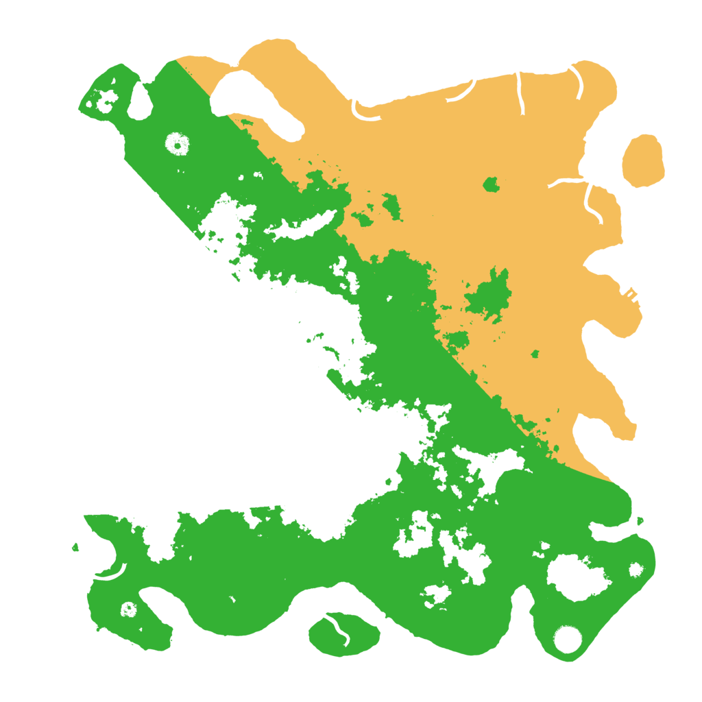 Biome Rust Map: Procedural Map, Size: 4500, Seed: 998520014