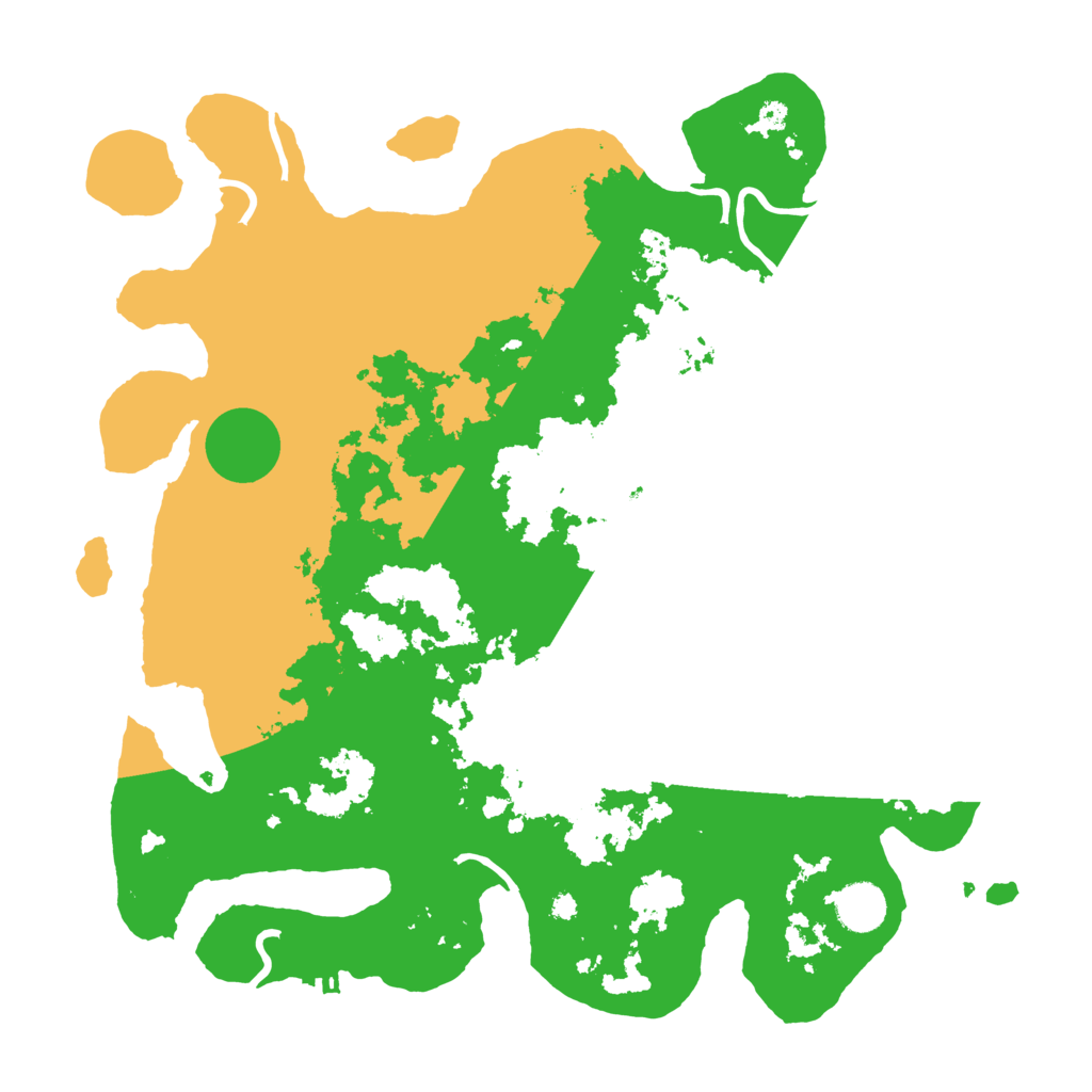 Biome Rust Map: Procedural Map, Size: 3850, Seed: 4287449
