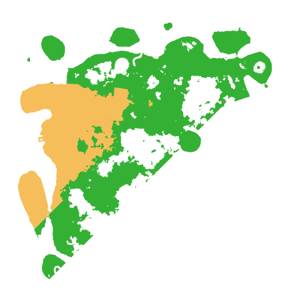 Biome Rust Map: Procedural Map, Size: 3900, Seed: 89740042