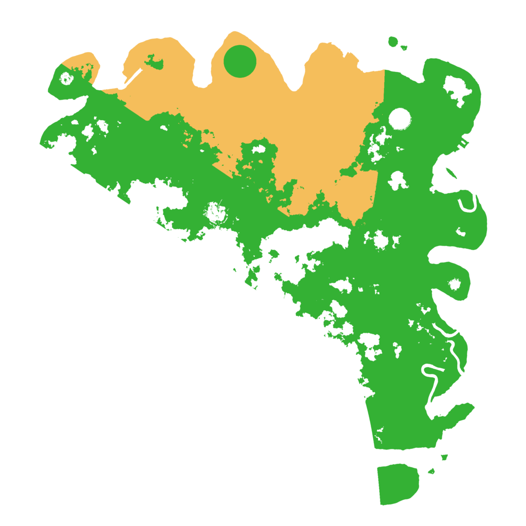 Biome Rust Map: Procedural Map, Size: 4250, Seed: 1501558715