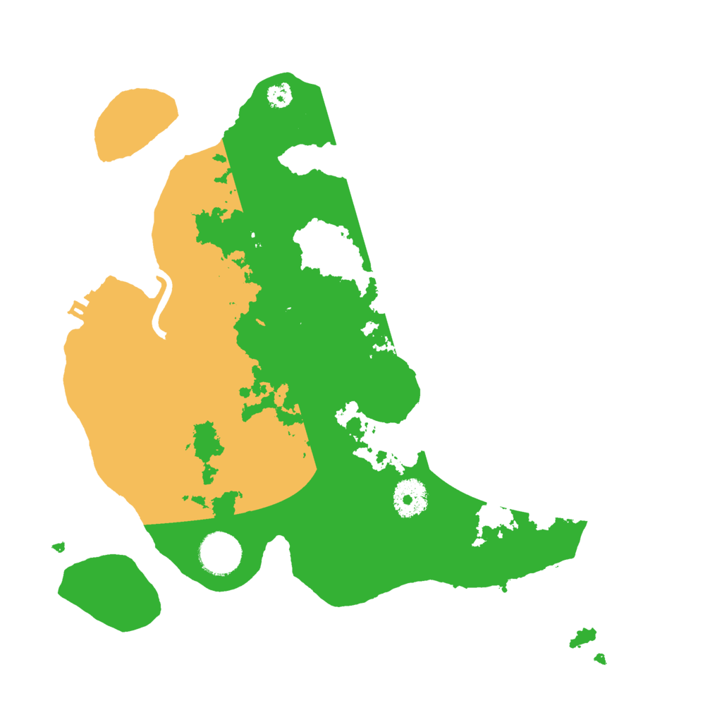 Biome Rust Map: Procedural Map, Size: 3000, Seed: 413159014