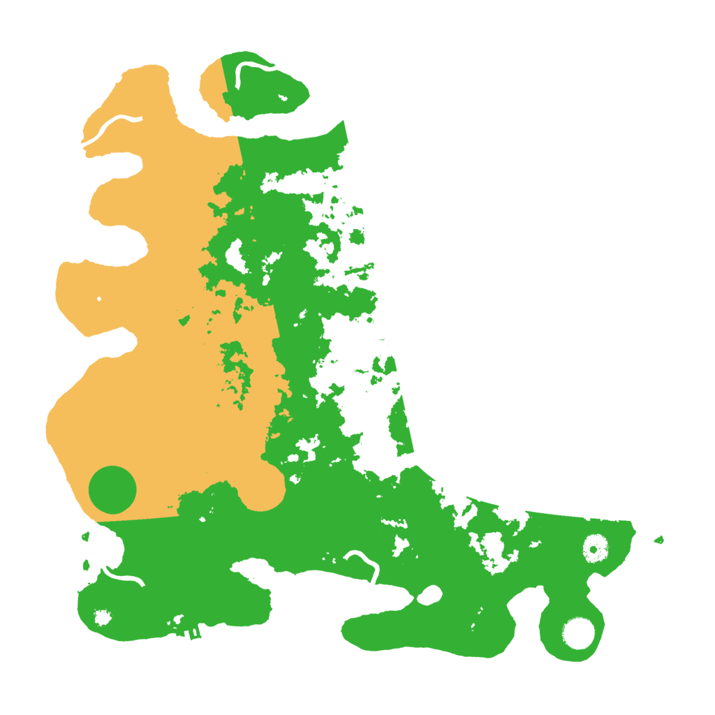 Biome Rust Map: Procedural Map, Size: 3950, Seed: 97953833