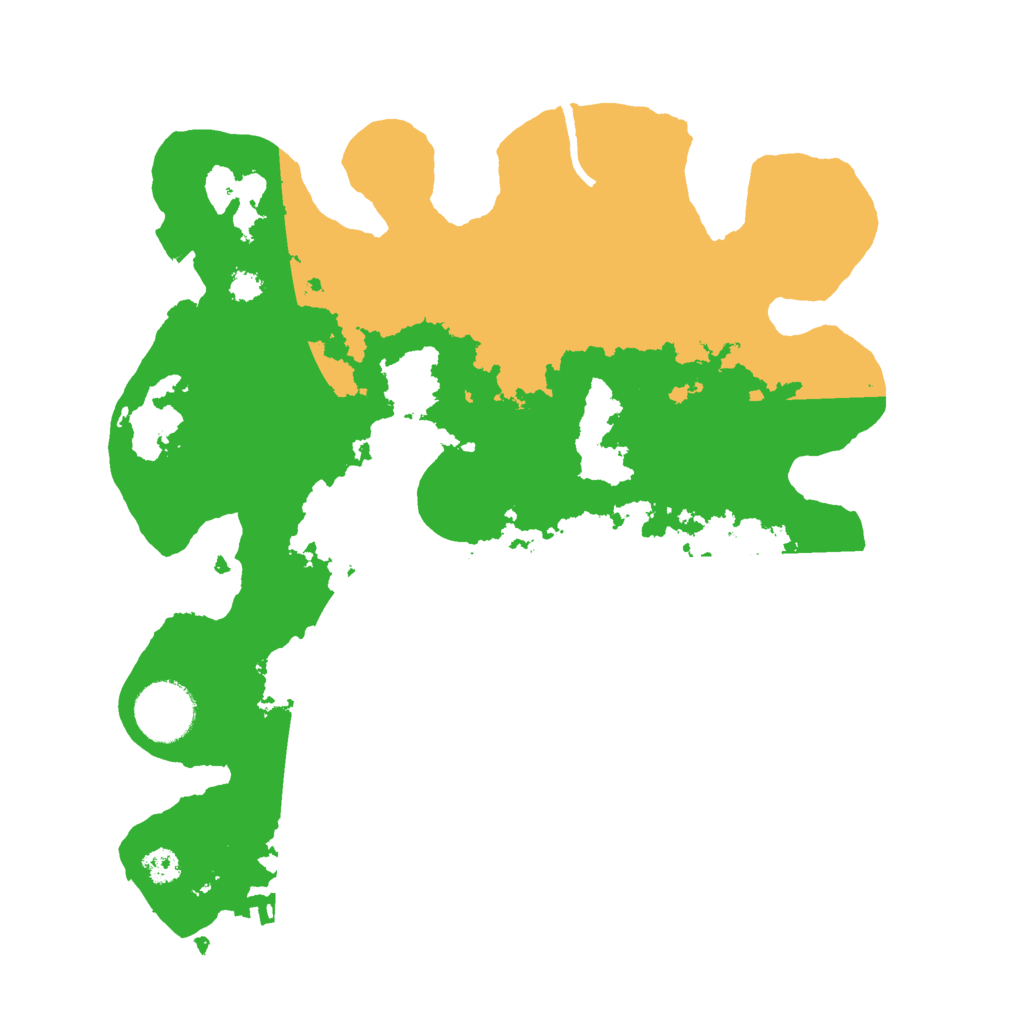 Biome Rust Map: Procedural Map, Size: 3000, Seed: 26712