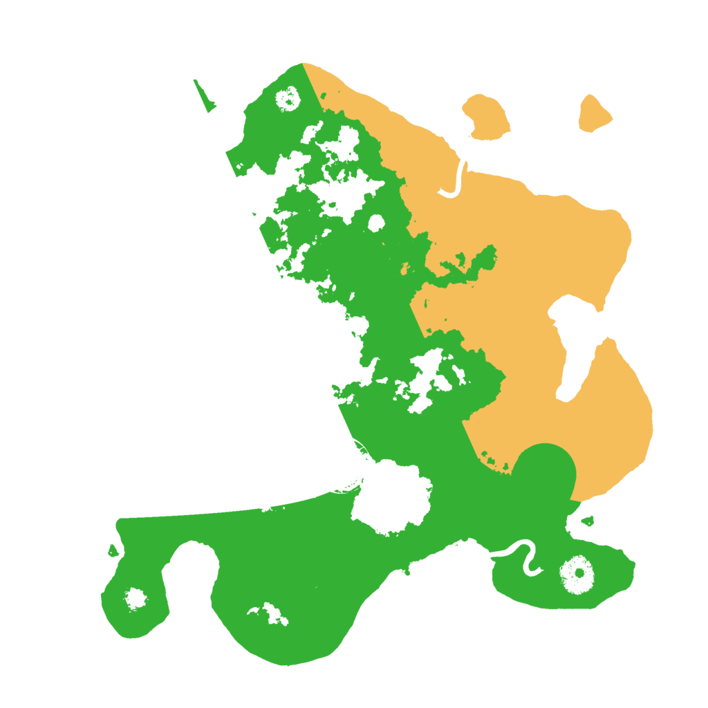 Biome Rust Map: Procedural Map, Size: 3000, Seed: 283773449