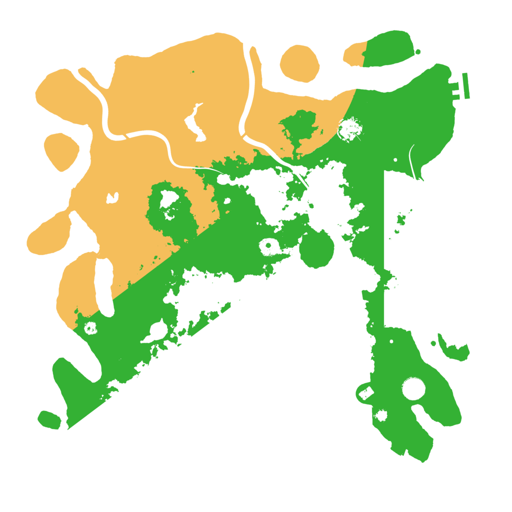 Biome Rust Map: Procedural Map, Size: 4000, Seed: 1010371636