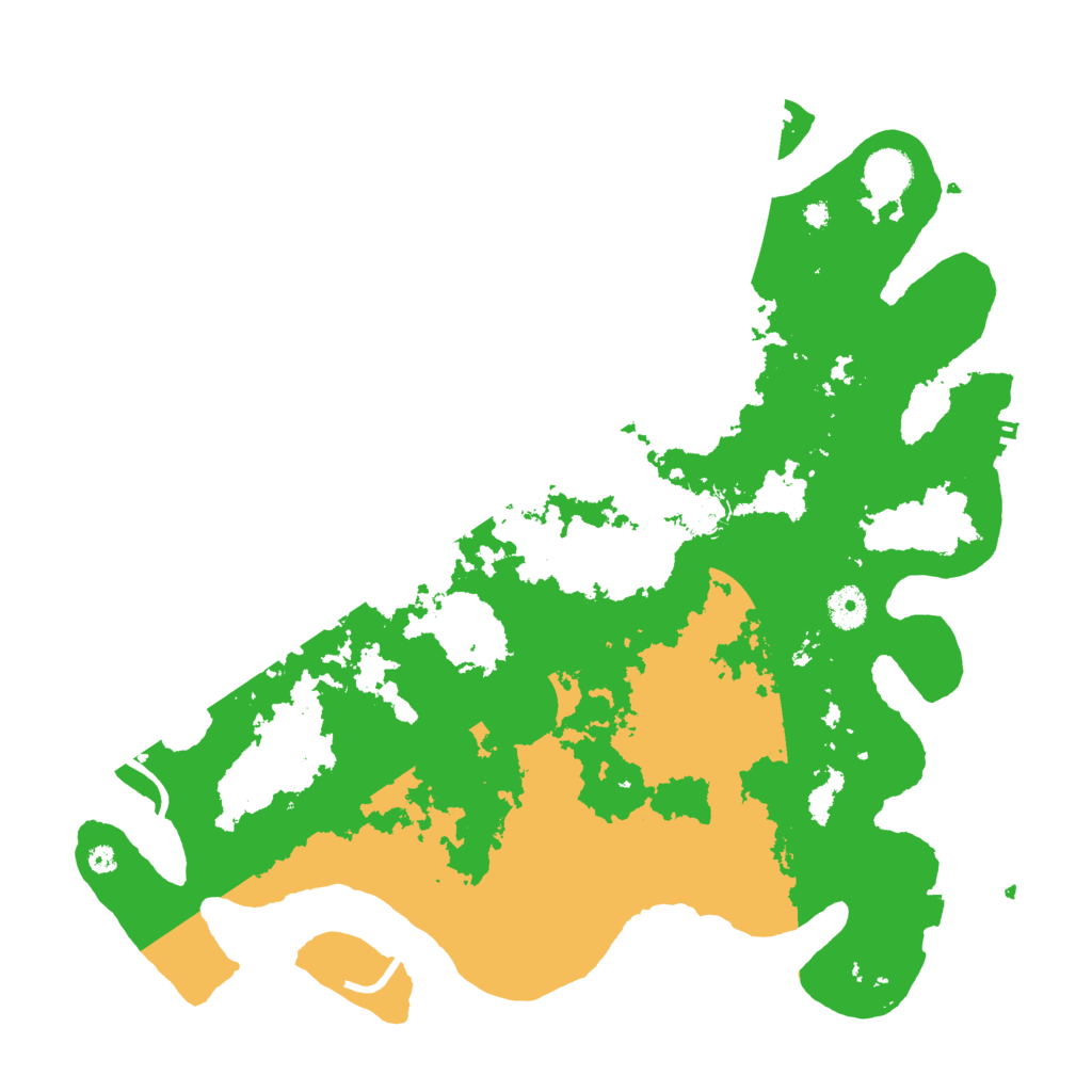 Biome Rust Map: Procedural Map, Size: 4000, Seed: 69782878