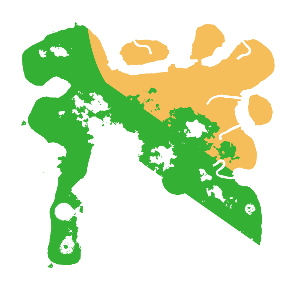 Biome Rust Map: Procedural Map, Size: 3000, Seed: 6247