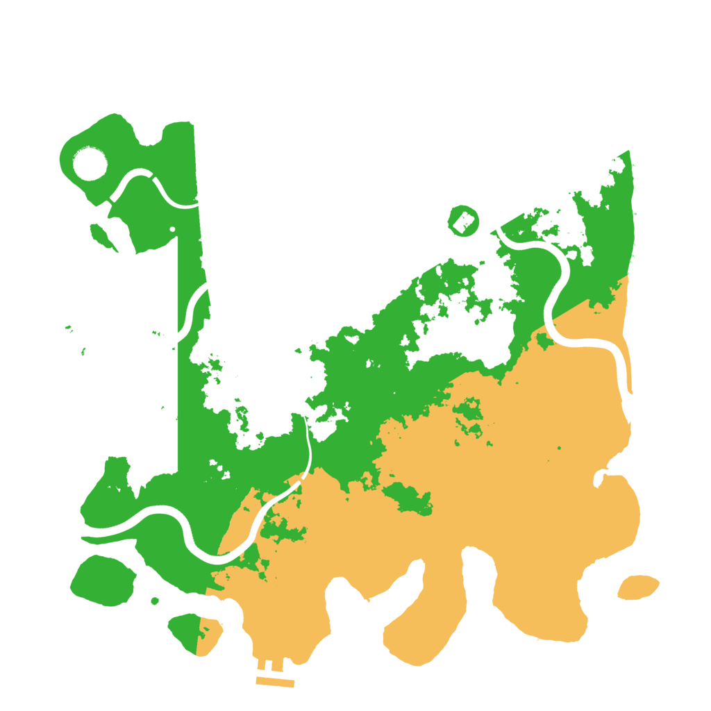 Biome Rust Map: Procedural Map, Size: 3750, Seed: 41061017