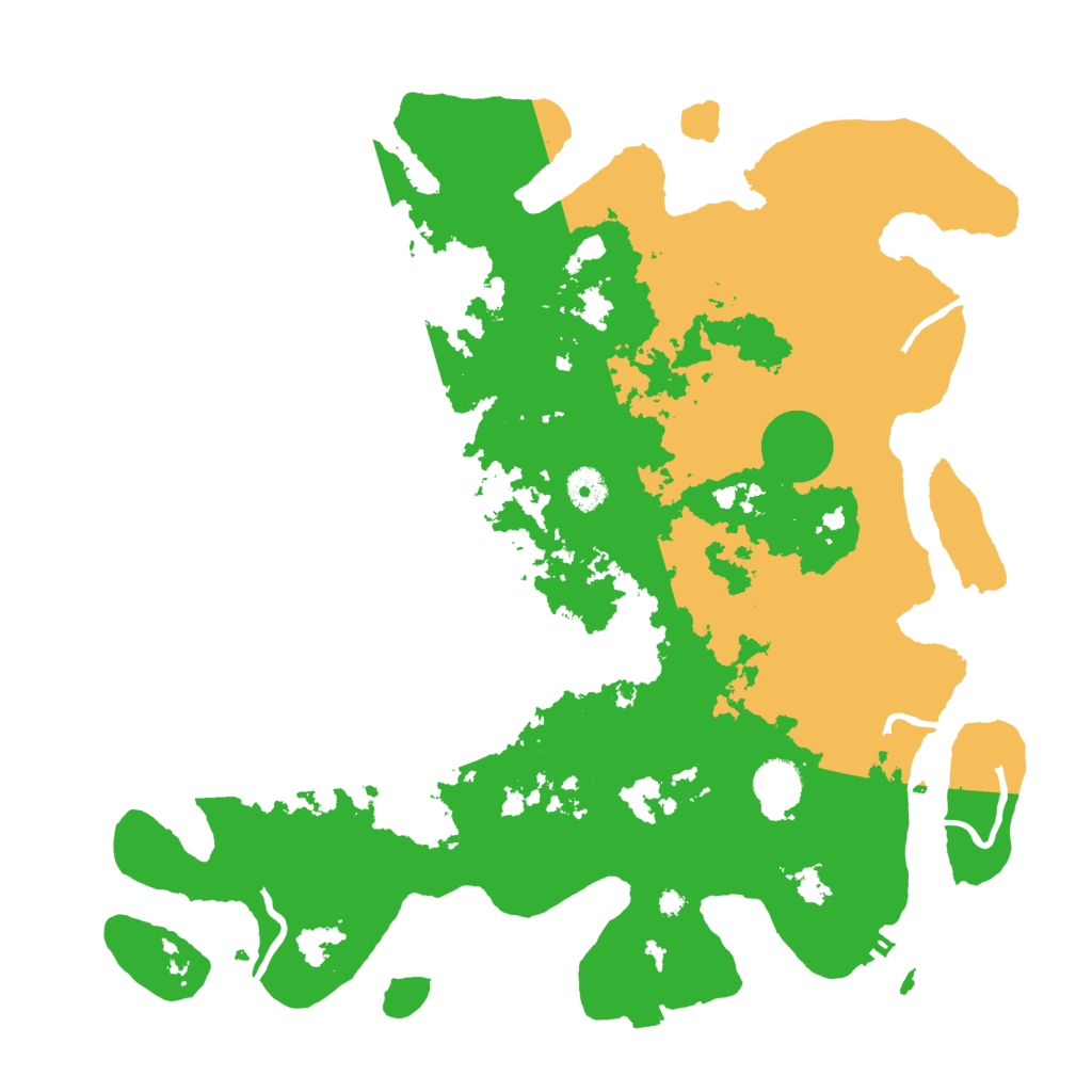 Biome Rust Map: Procedural Map, Size: 4000, Seed: 1784412173