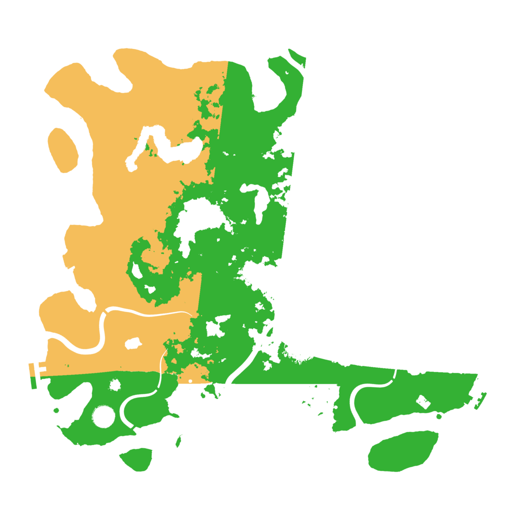 Biome Rust Map: Procedural Map, Size: 4000, Seed: 1131878422