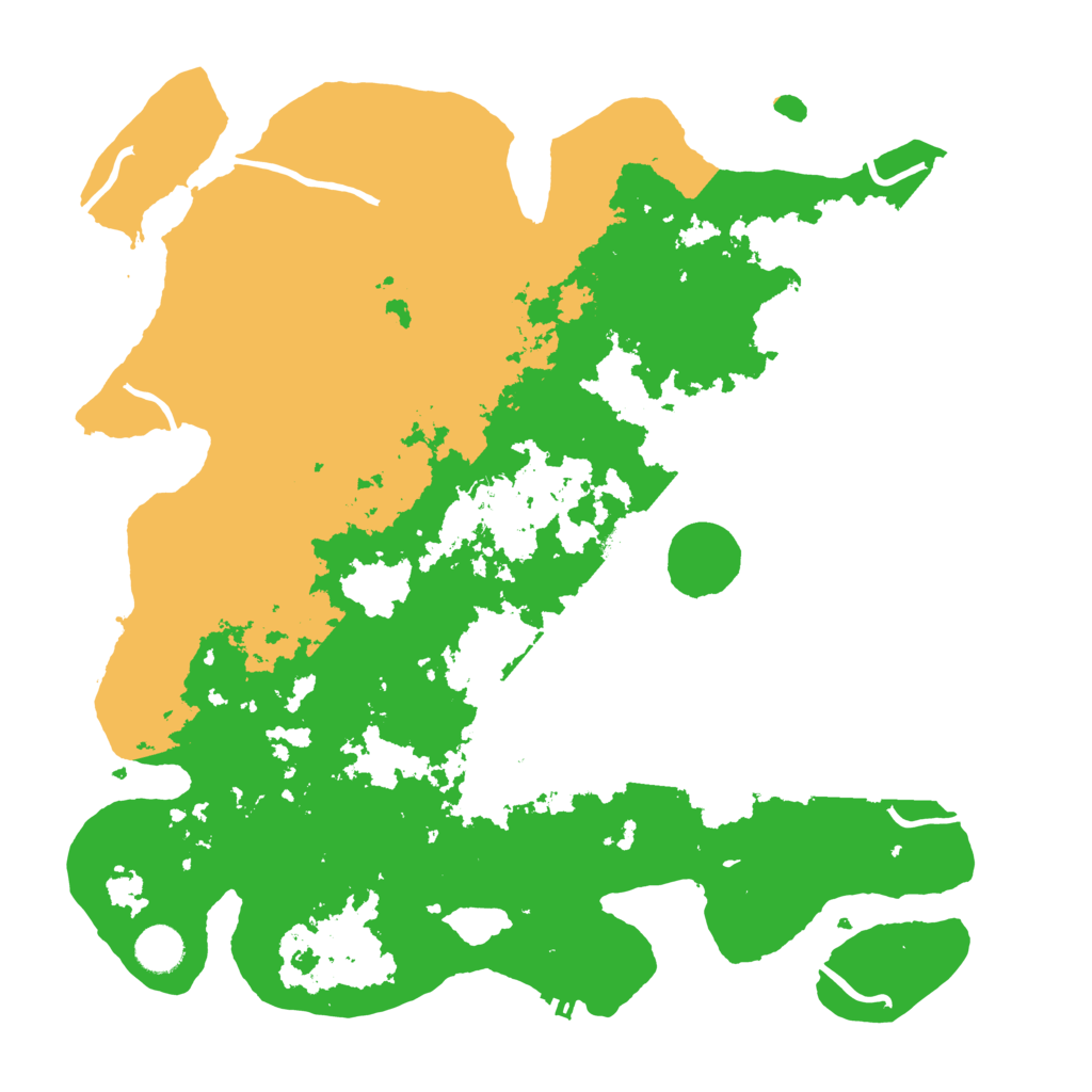 Biome Rust Map: Procedural Map, Size: 4000, Seed: 44667