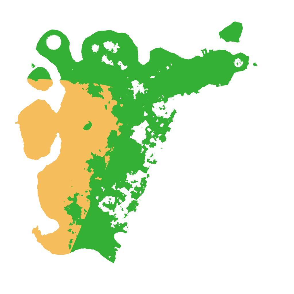 Biome Rust Map: Procedural Map, Size: 3500, Seed: 173086530