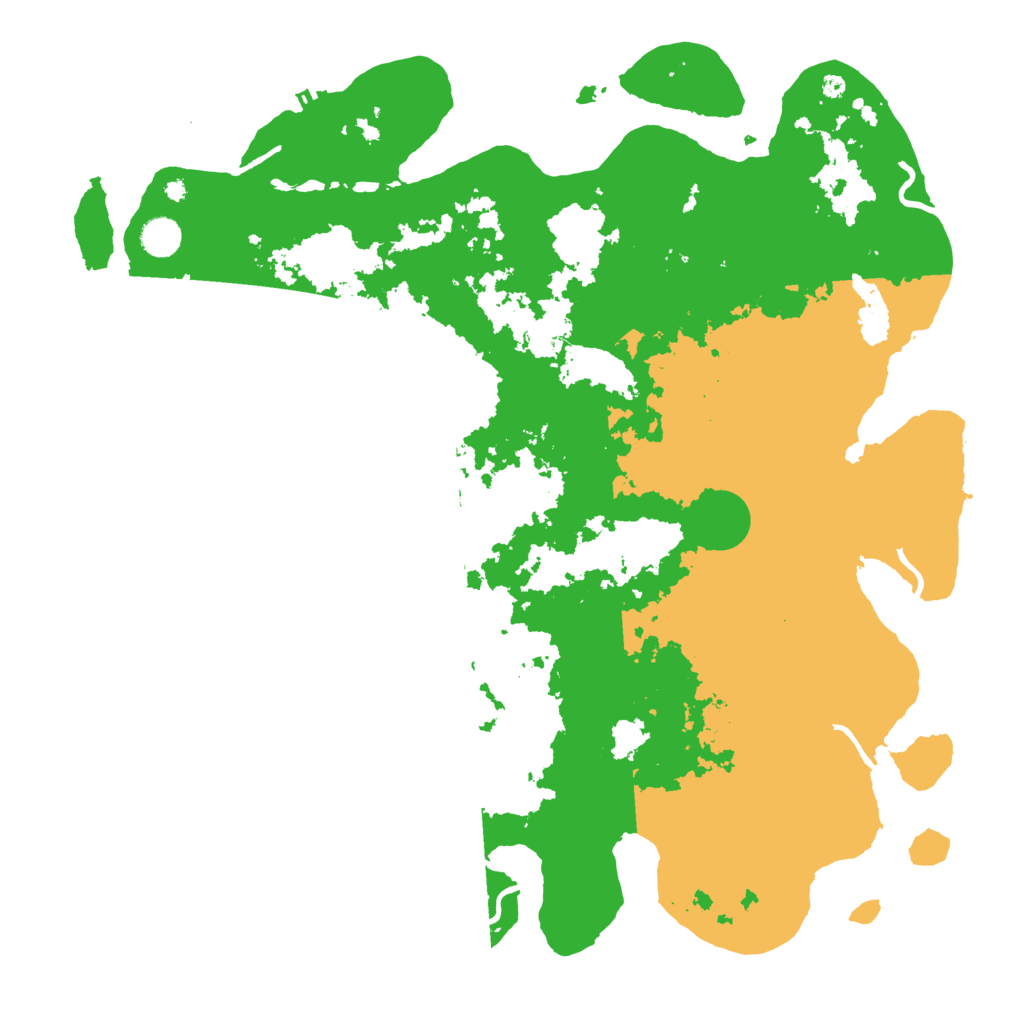 Biome Rust Map: Procedural Map, Size: 4500, Seed: 1316769885
