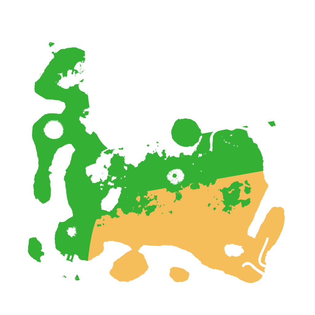 Biome Rust Map: Procedural Map, Size: 3000, Seed: 113737337