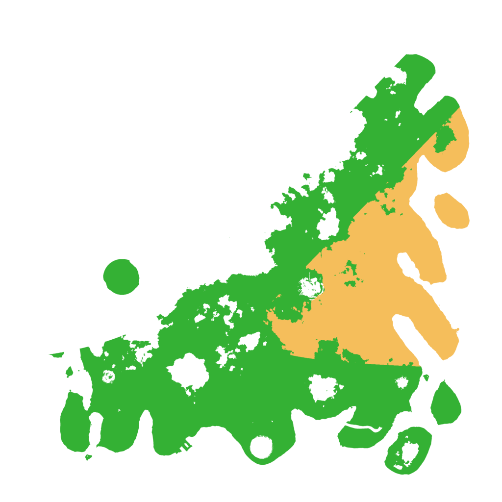 Biome Rust Map: Procedural Map, Size: 3950, Seed: 62631173