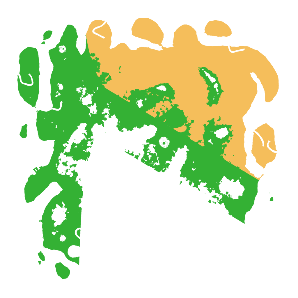 Biome Rust Map: Procedural Map, Size: 4250, Seed: 44499219