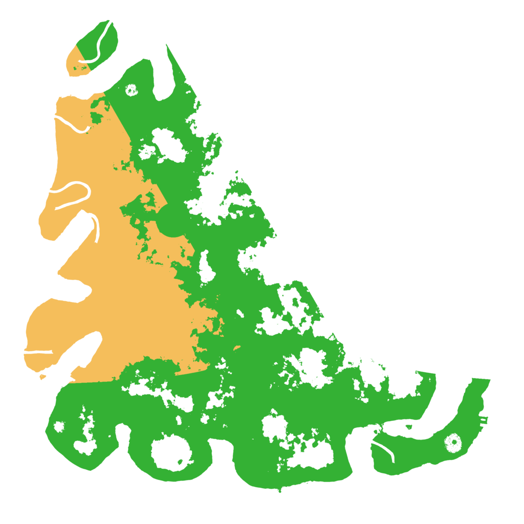 Biome Rust Map: Procedural Map, Size: 4400, Seed: 63463808