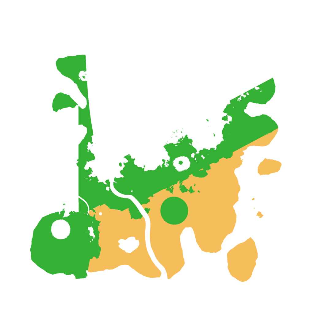 Biome Rust Map: Procedural Map, Size: 3000, Seed: 1240