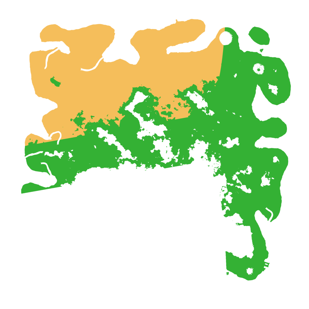 Biome Rust Map: Procedural Map, Size: 4250, Seed: 2465413