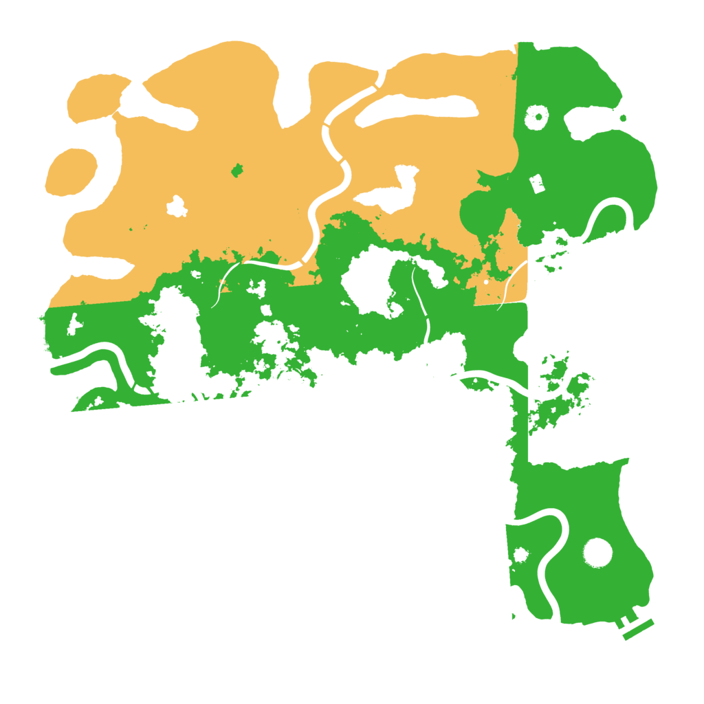 Biome Rust Map: Procedural Map, Size: 4250, Seed: 84309209