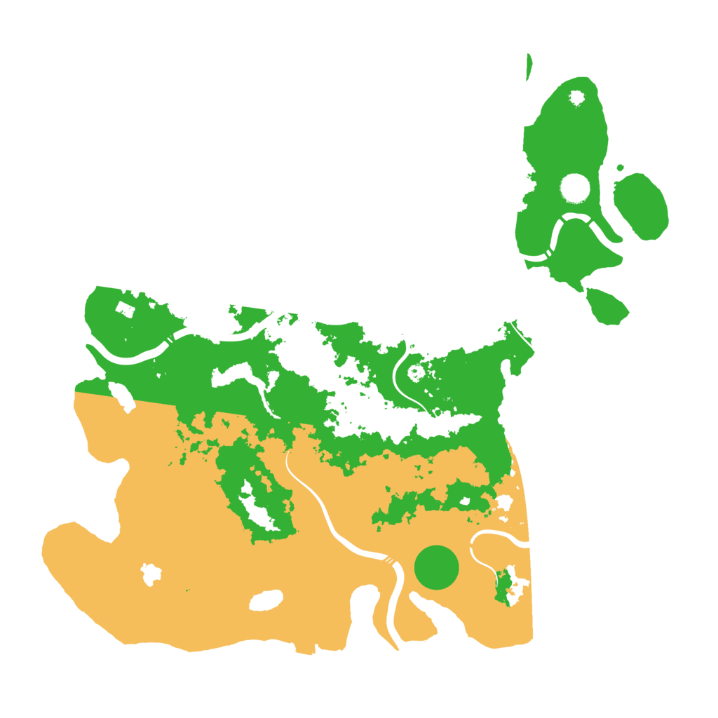 Biome Rust Map: Procedural Map, Size: 4250, Seed: 17766771
