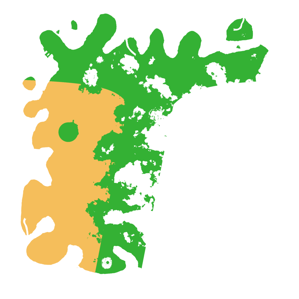 Biome Rust Map: Procedural Map, Size: 4050, Seed: 1333342065