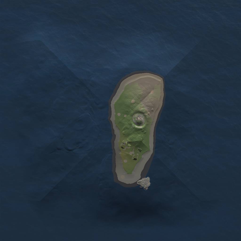 Rust Map: Procedural Map, Size: 1000, Seed: 399574860, 3 Monuments