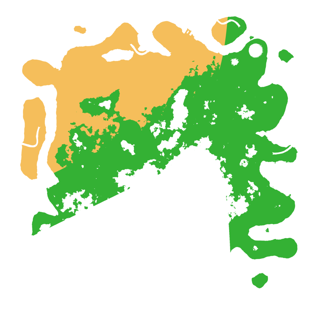 Biome Rust Map: Procedural Map, Size: 4000, Seed: 1436854