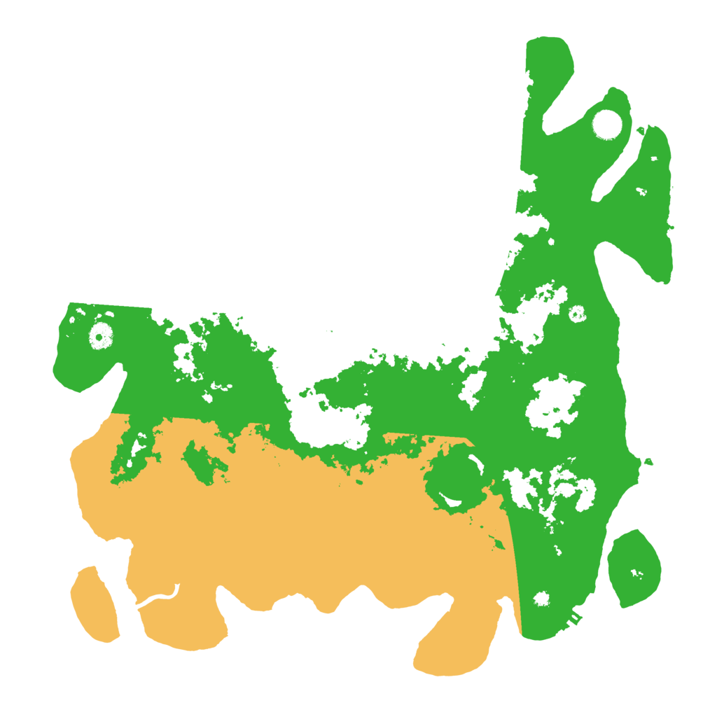 Biome Rust Map: Procedural Map, Size: 4250, Seed: 17761911