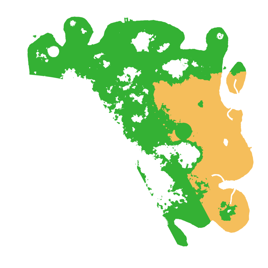 Biome Rust Map: Procedural Map, Size: 4250, Seed: 764587335