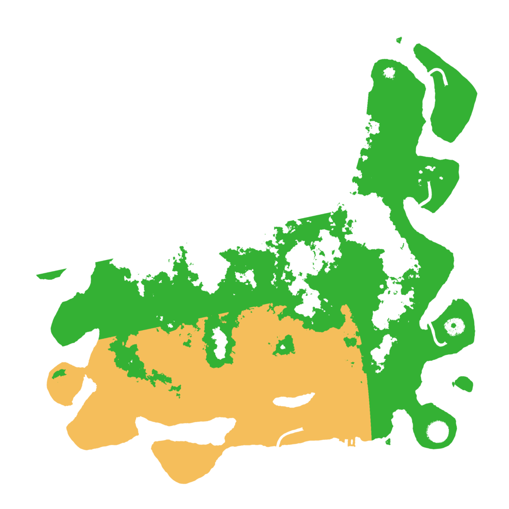 Biome Rust Map: Procedural Map, Size: 4100, Seed: 47856625