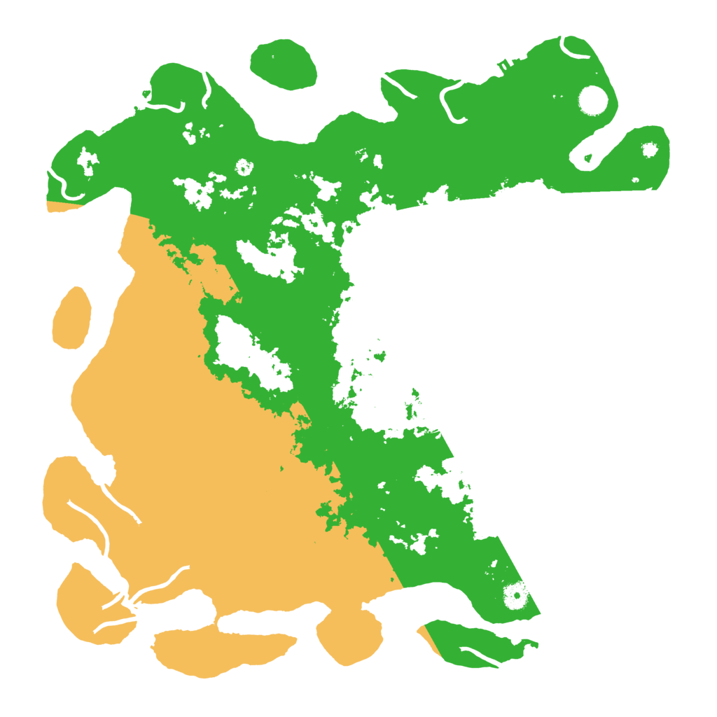 Biome Rust Map: Procedural Map, Size: 4300, Seed: 35040822