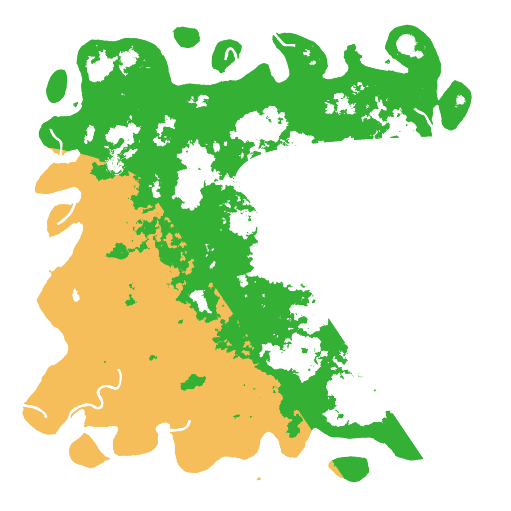 Biome Rust Map: Procedural Map, Size: 5000, Seed: 1512909