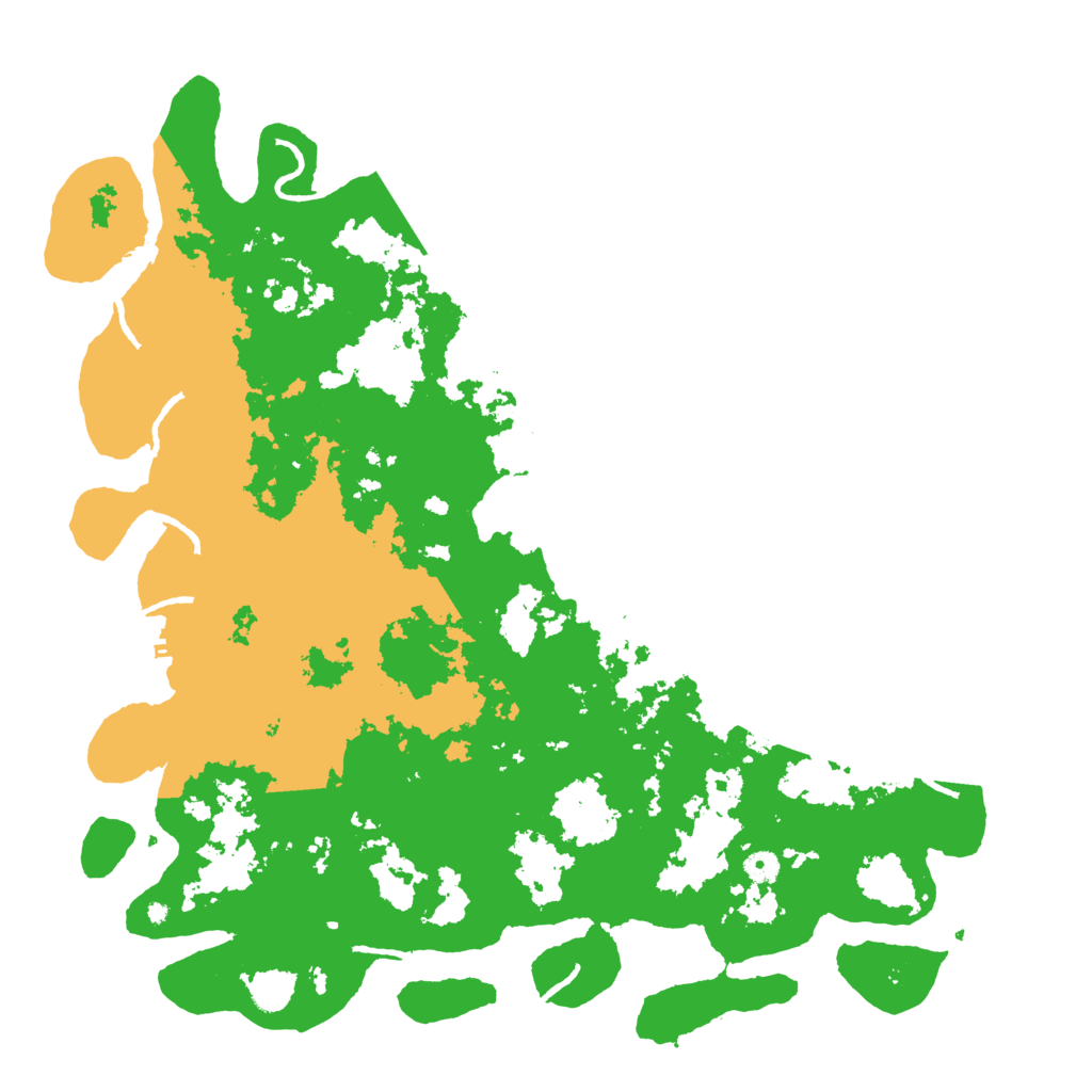 Biome Rust Map: Procedural Map, Size: 5000, Seed: 63121